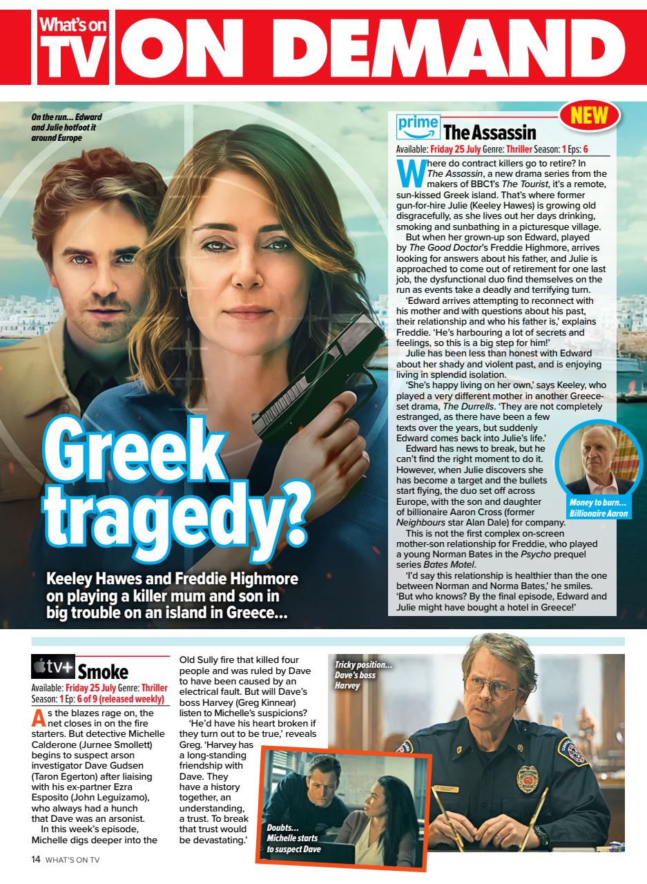 What's on TV Preview Pages