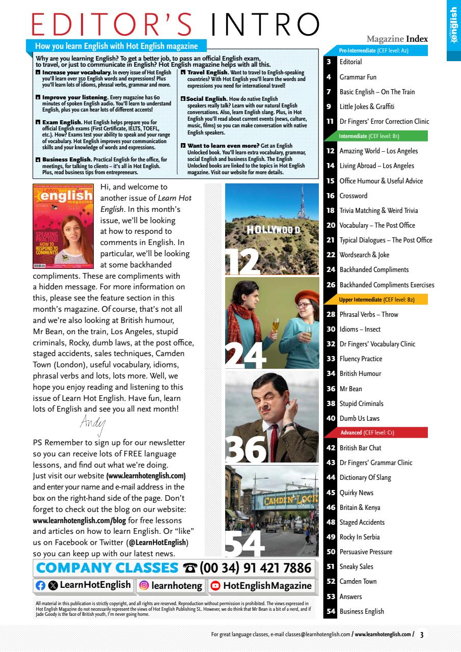 Learn Hot English Preview Pages