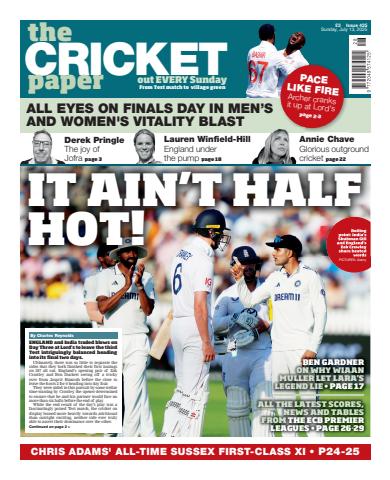 The Cricket Paper issue The Cricket Paper