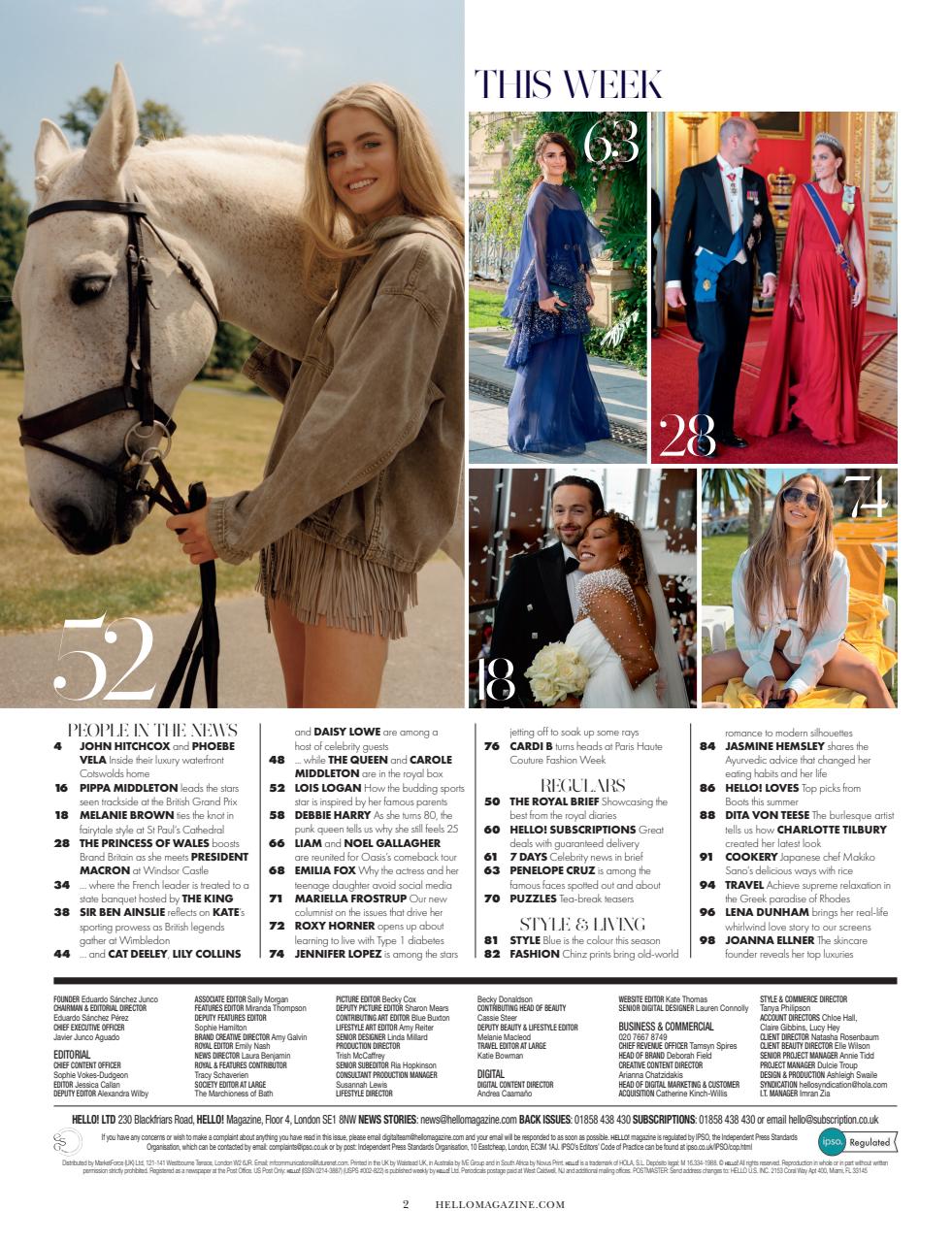 Hello! Magazine Preview Pages