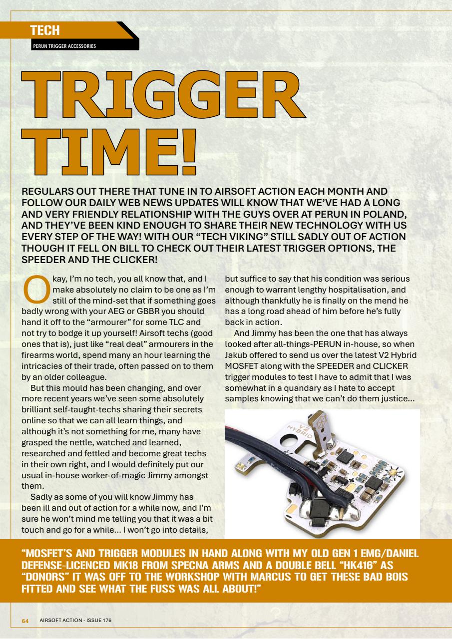 Airsoft Action Preview Pages