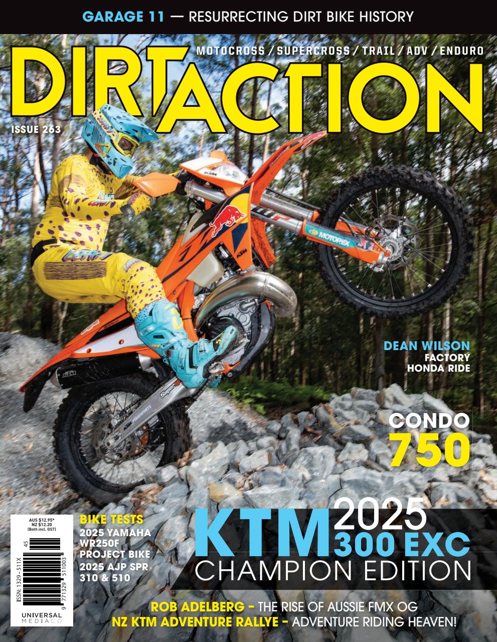 Dirt Action Preview Pages