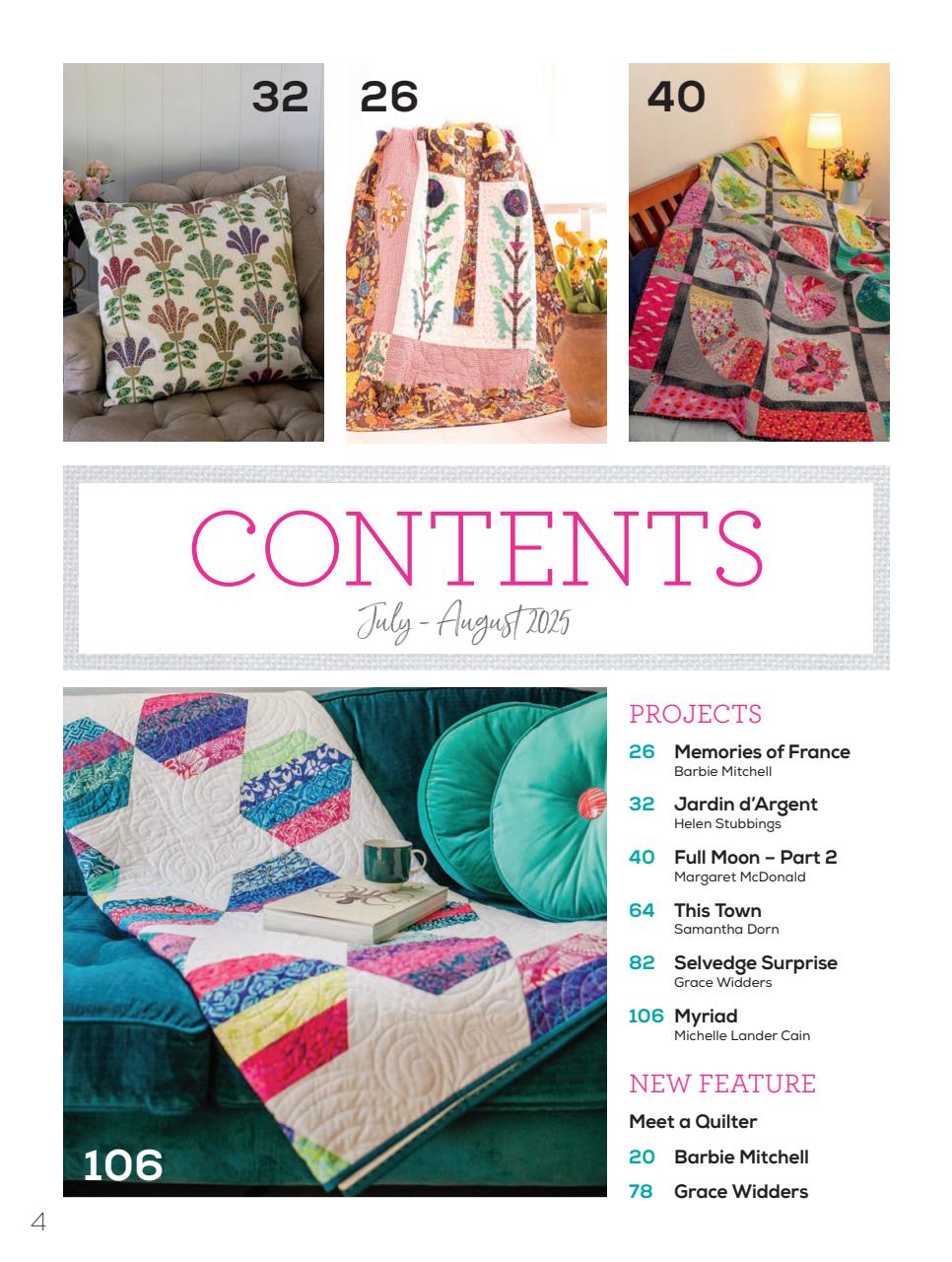 Quilters Companion Preview Pages