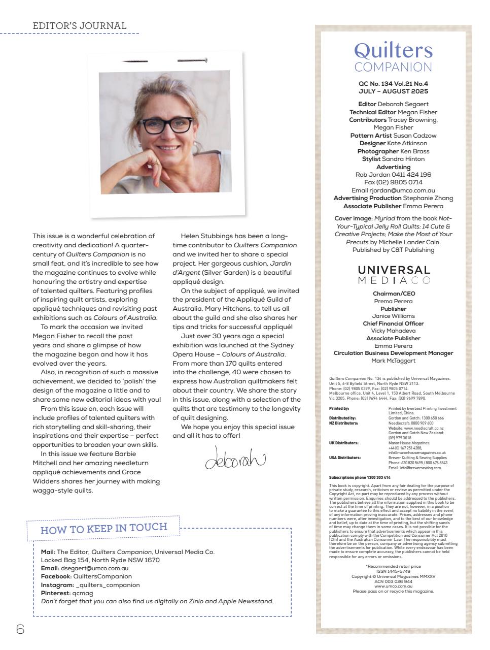 Quilters Companion Preview Pages