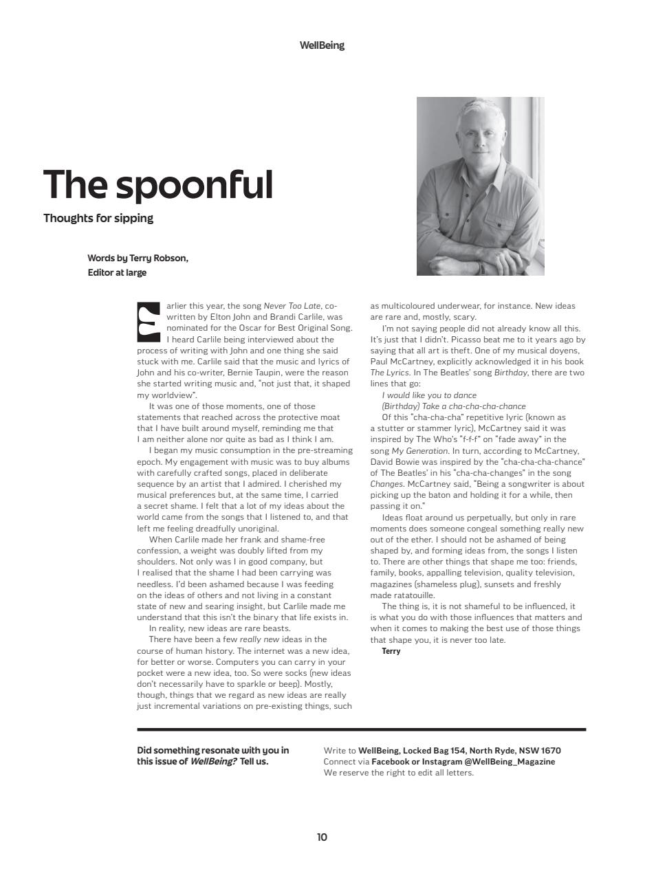 WellBeing Preview Pages