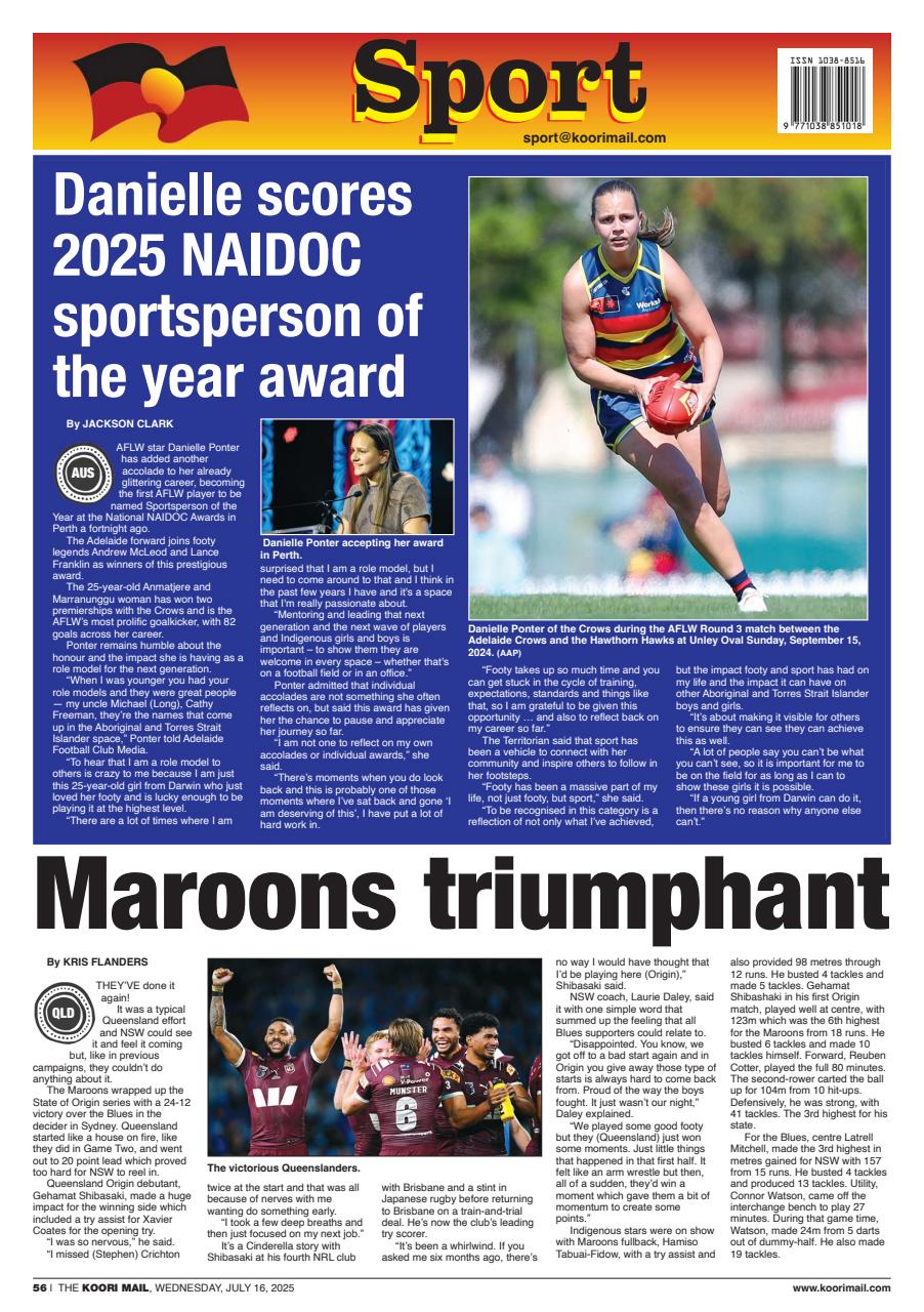 Koori Mail Preview Pages