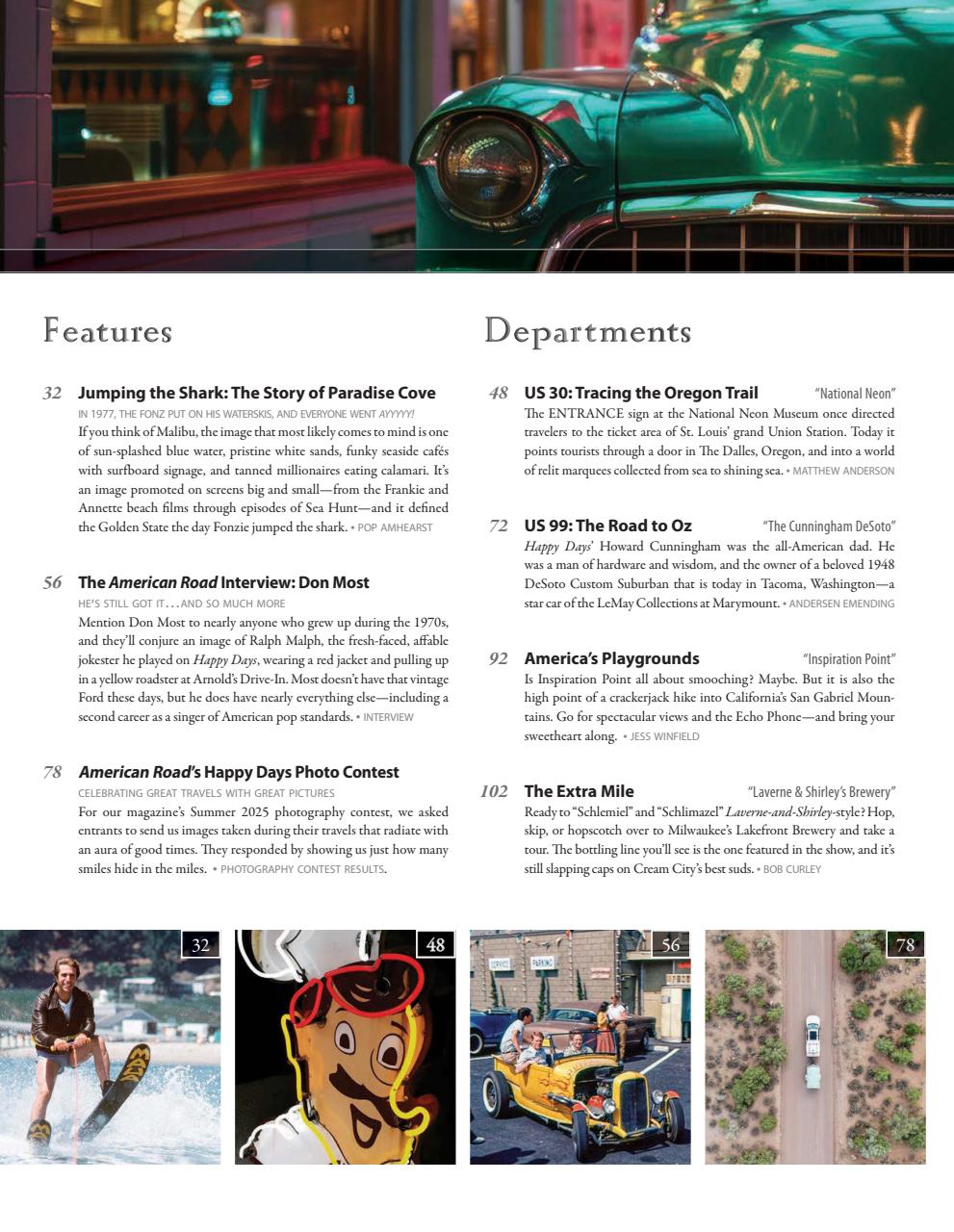 American Road Preview Pages