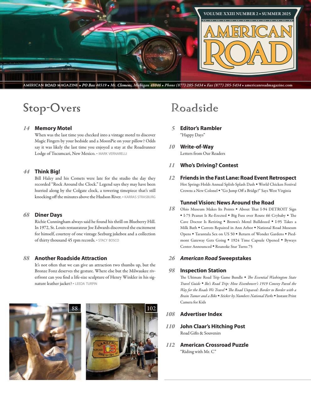 American Road Preview Pages