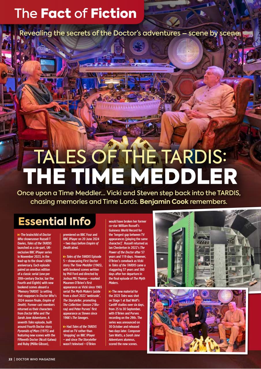 Doctor Who Magazine Preview Pages