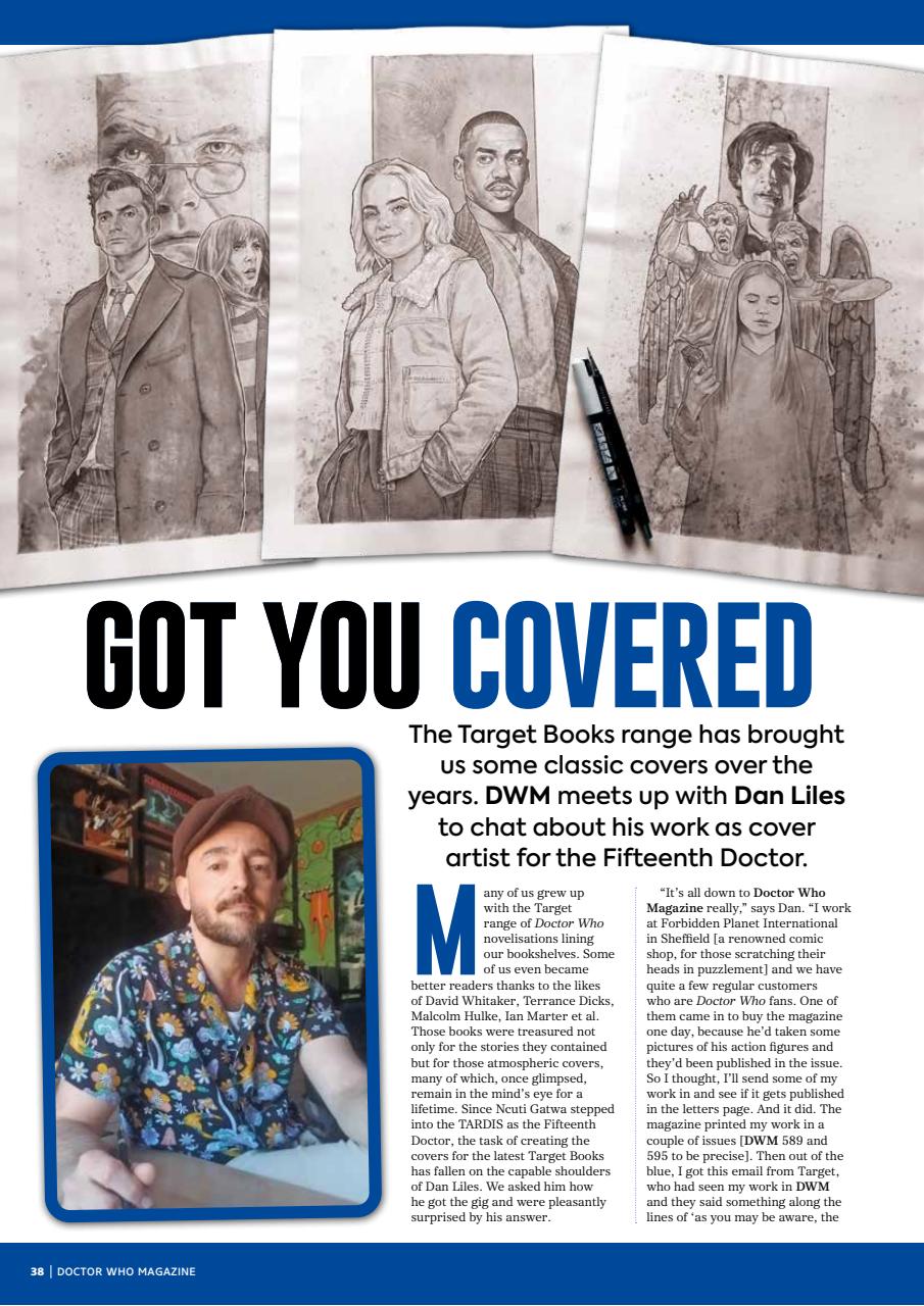 Doctor Who Magazine Preview Pages