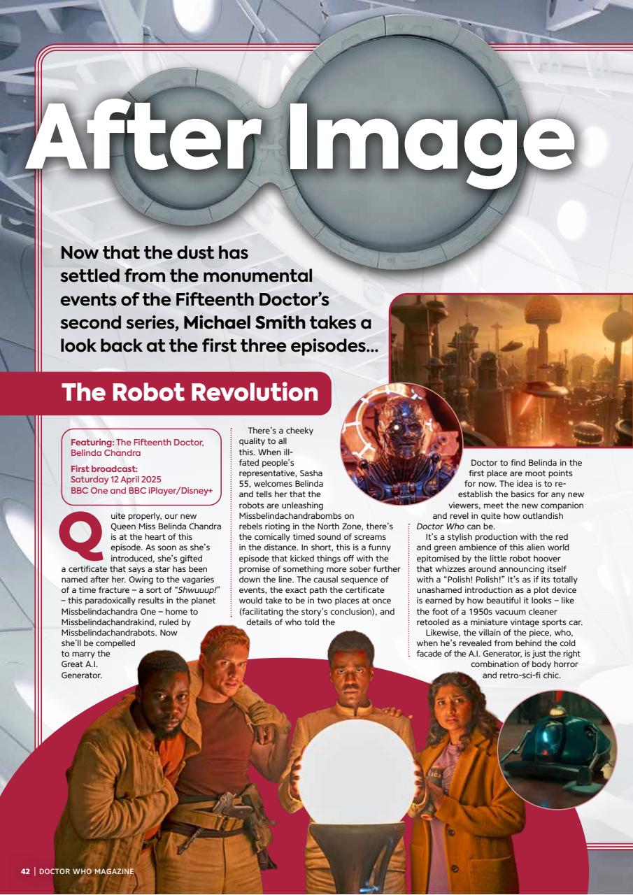 Doctor Who Magazine Preview Pages