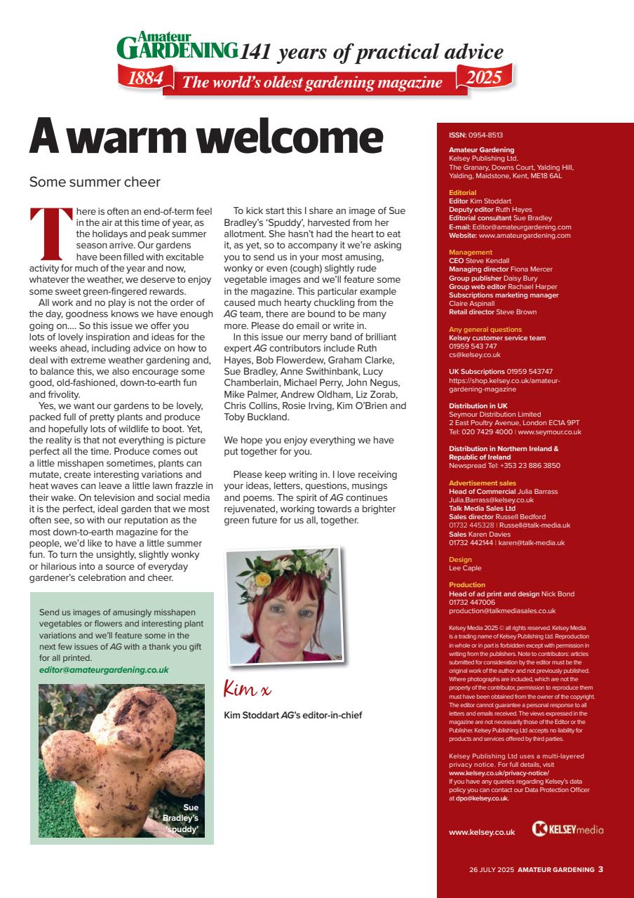 Amateur Gardening Preview Pages