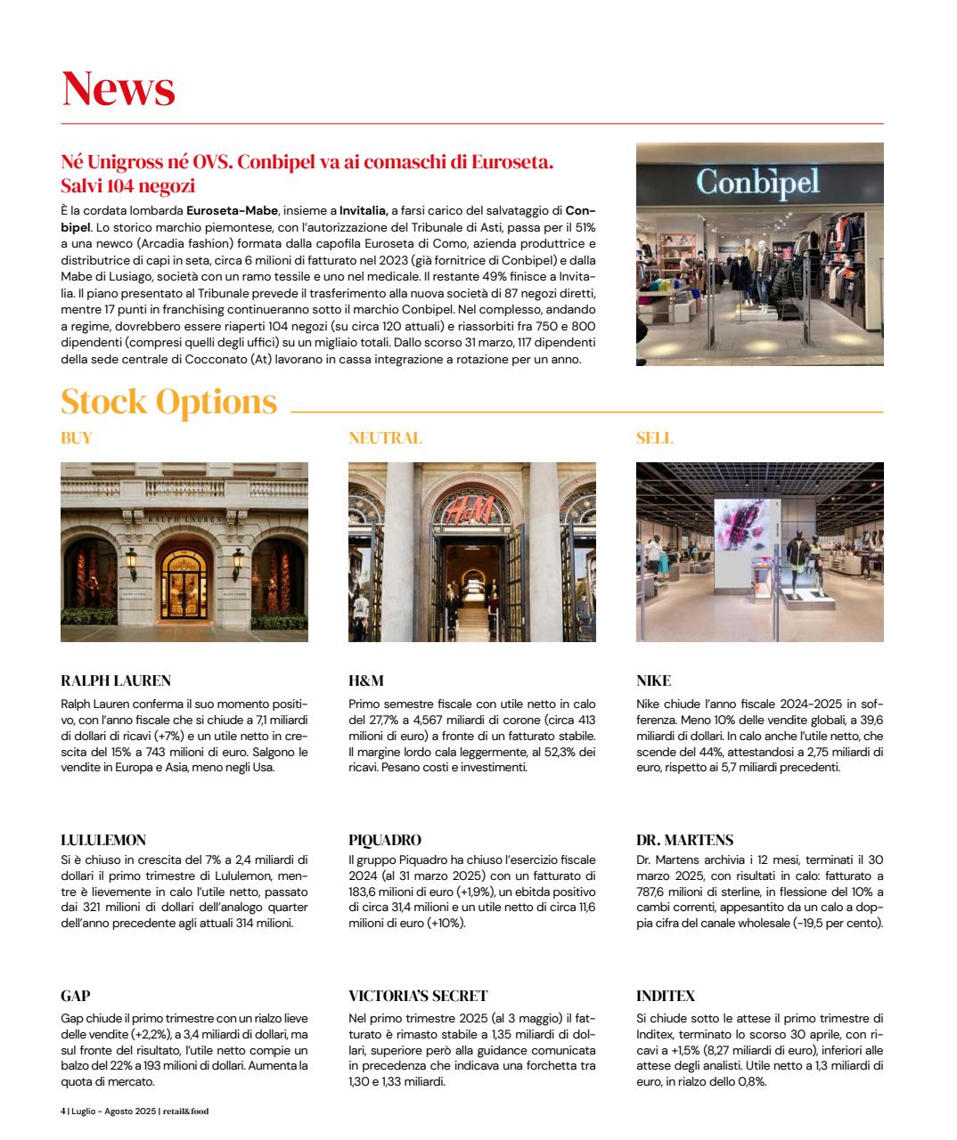 Retail&food Preview Pages