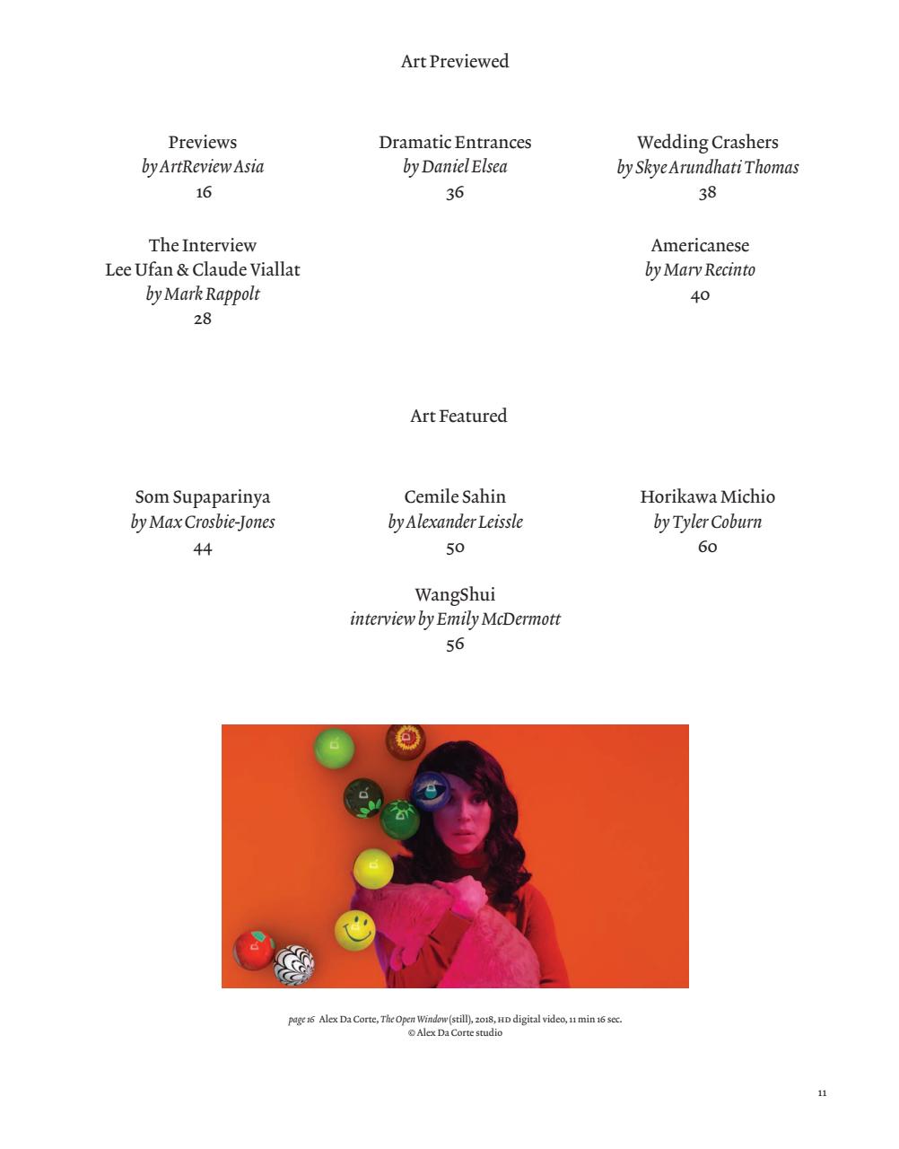 ArtReview Asia Preview Pages