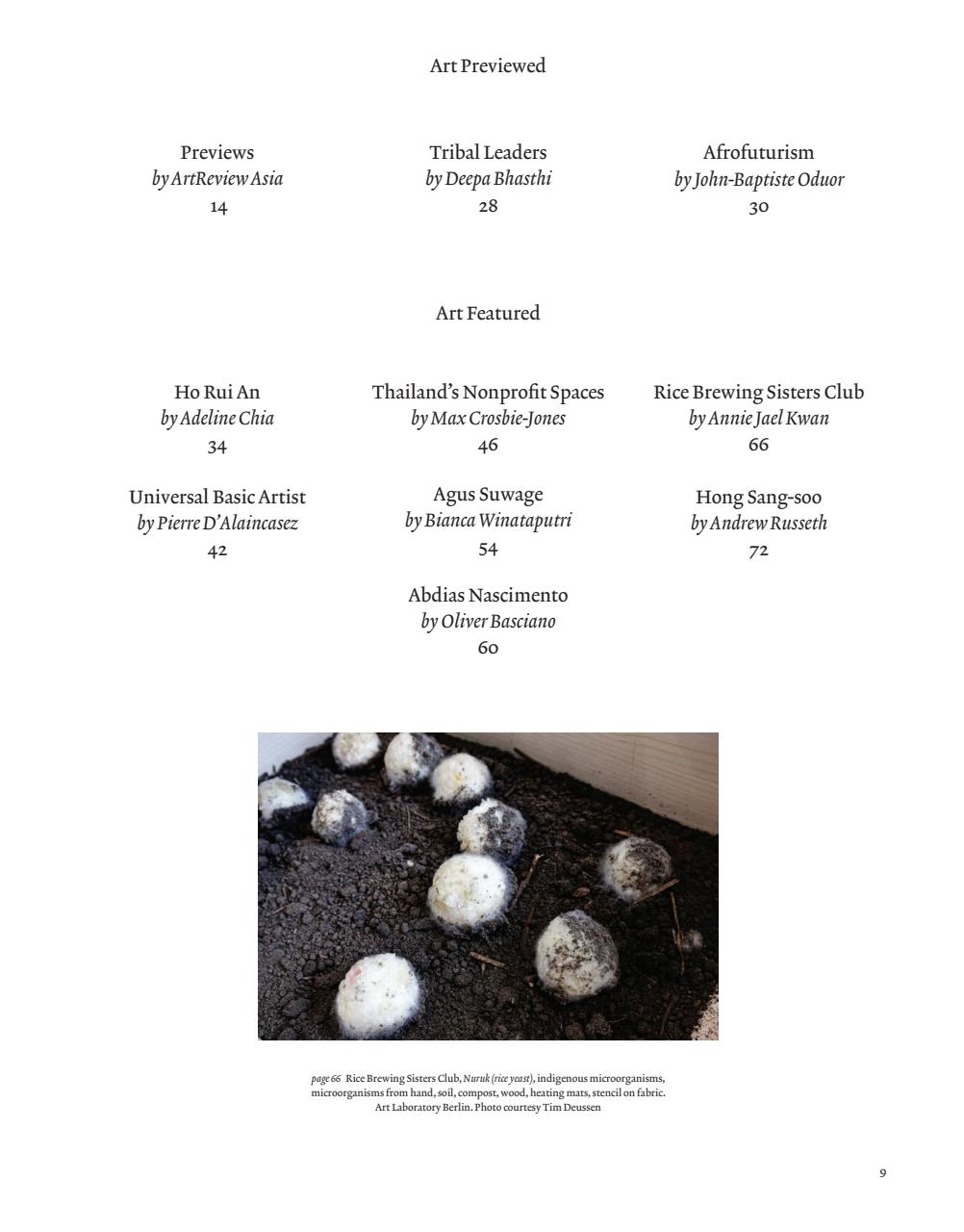 ArtReview Asia Preview Pages