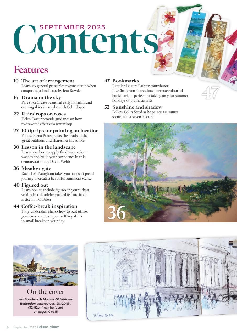 Leisure Painter & The Artist Preview Pages