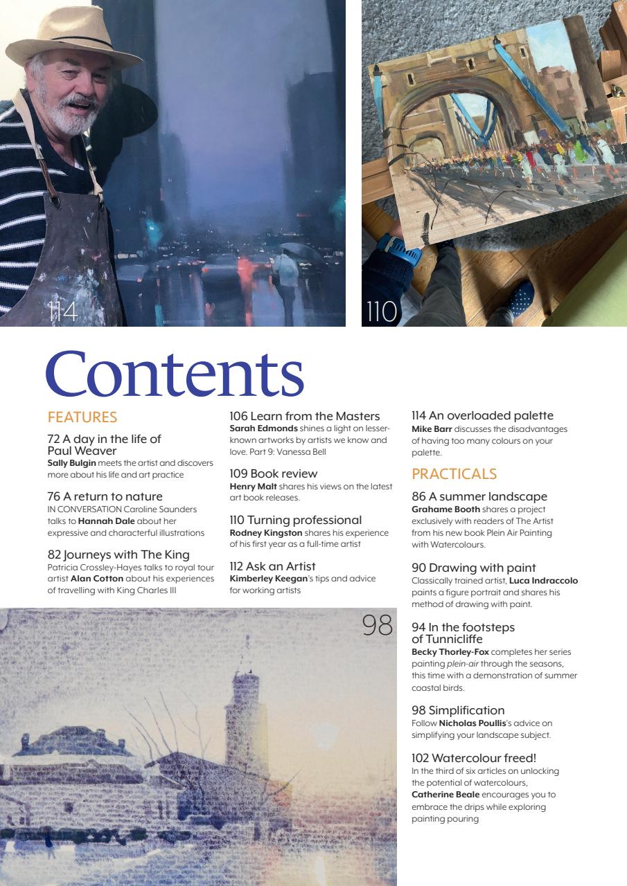 Leisure Painter & The Artist Preview Pages
