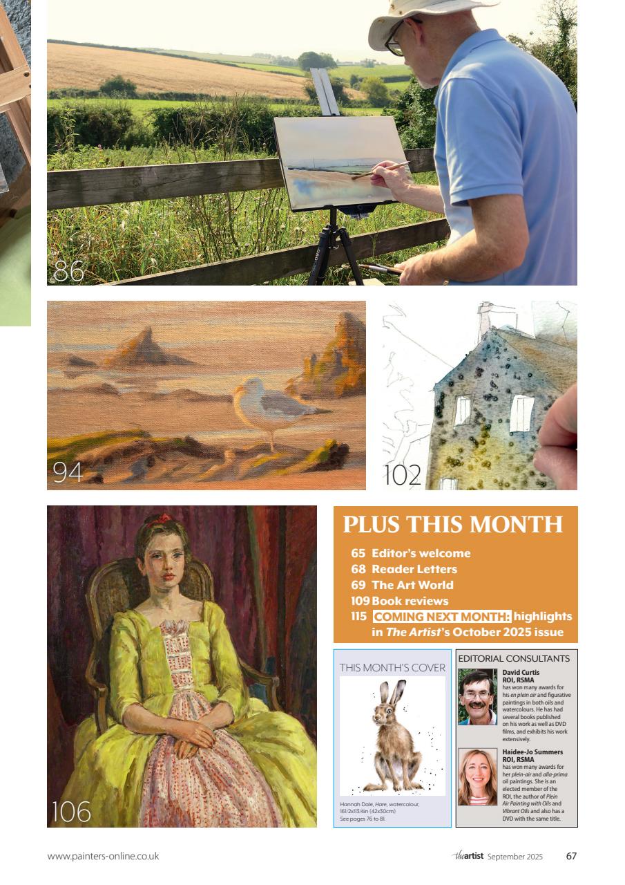 Leisure Painter & The Artist Preview Pages