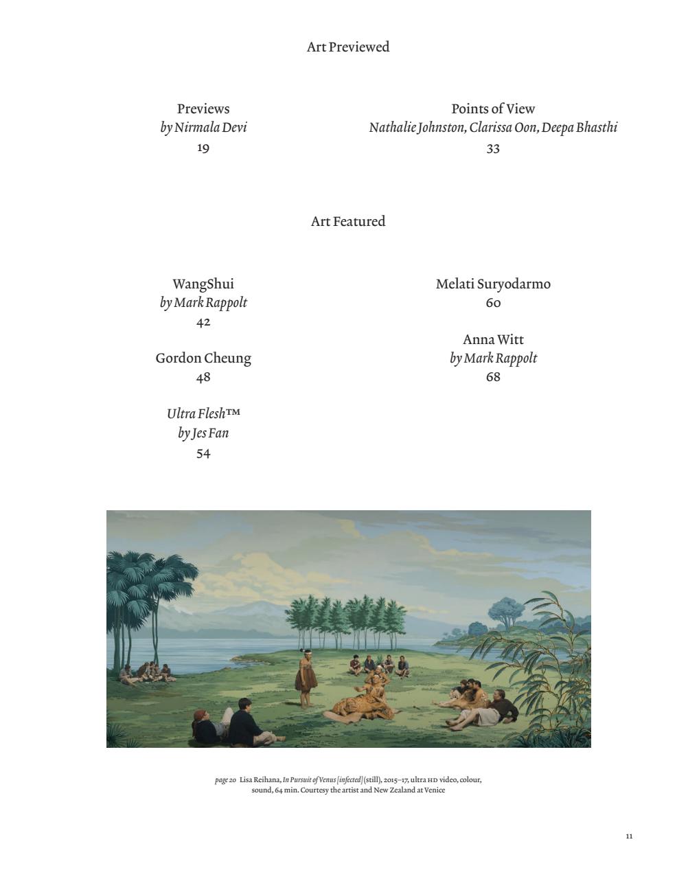 ArtReview Asia Preview Pages