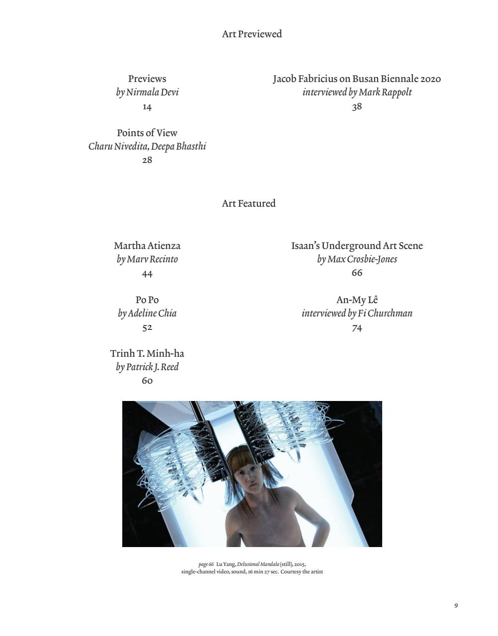 ArtReview Asia Preview Pages