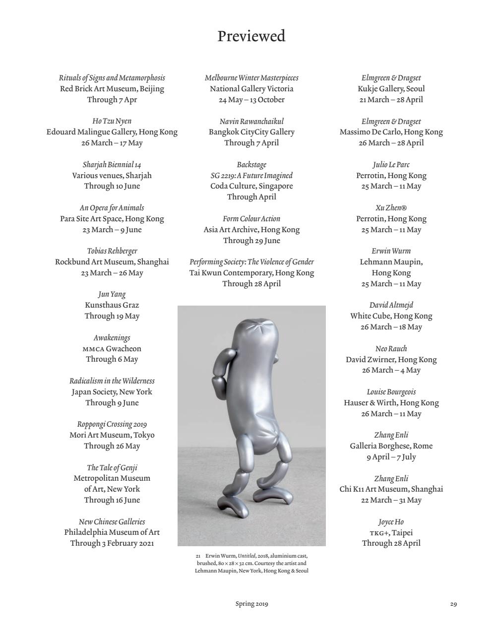 ArtReview Asia Preview Pages