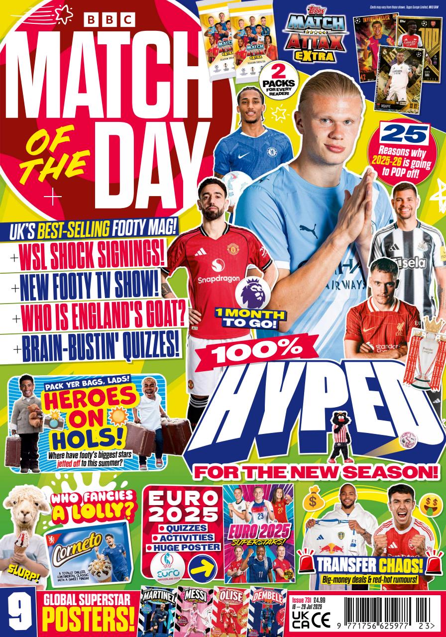 Match of the Day Preview Pages