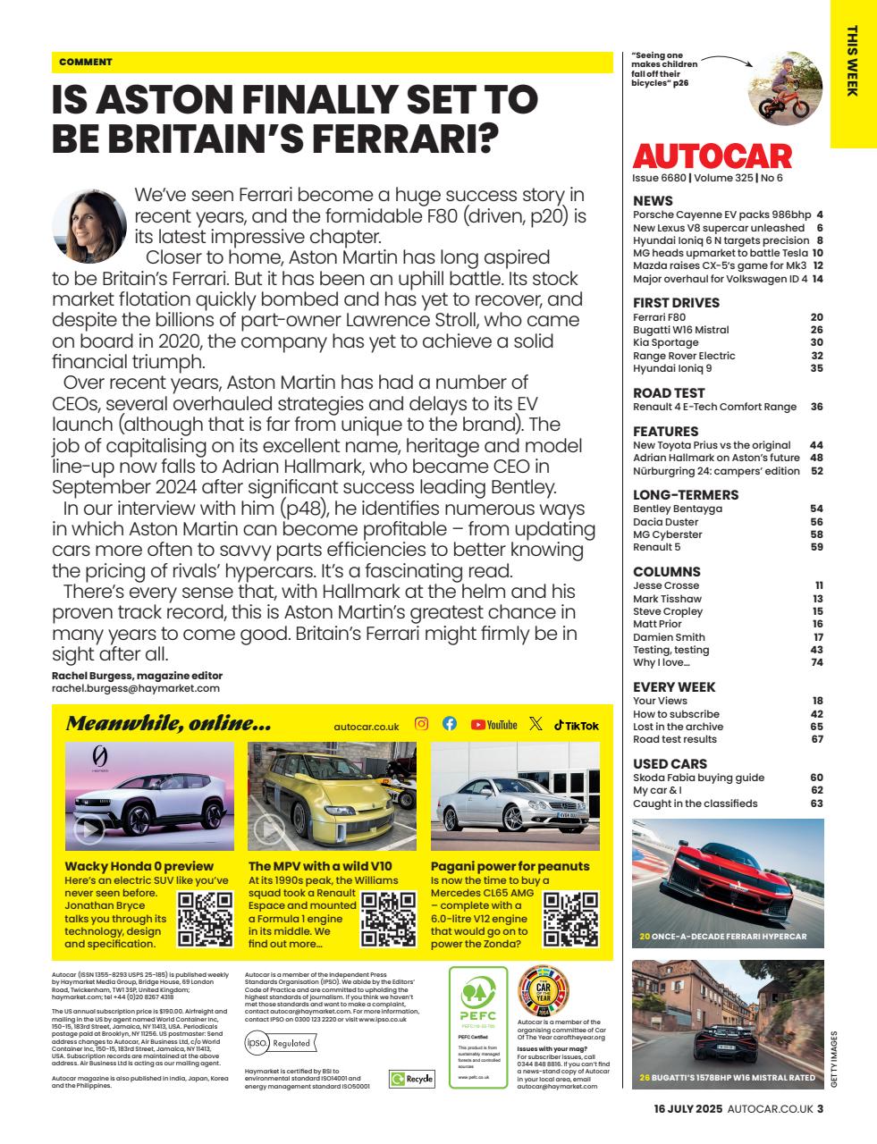 Autocar Preview Pages