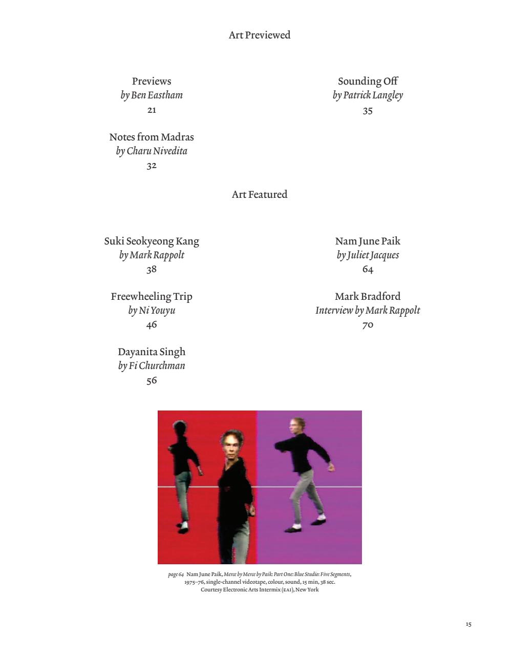 ArtReview Asia Preview Pages