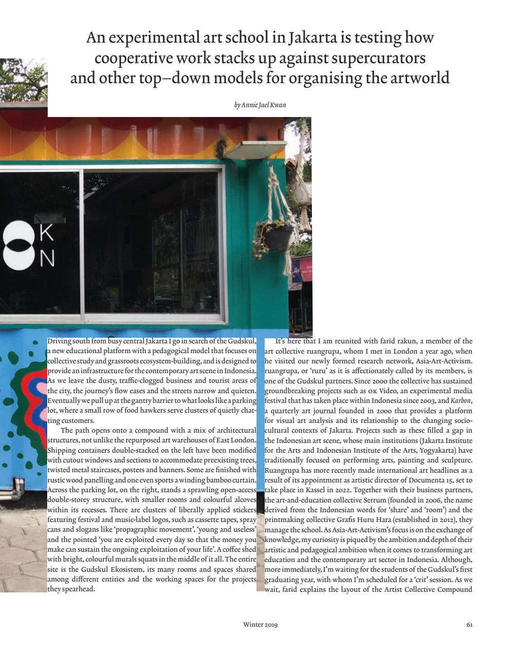 ArtReview Asia Preview Pages