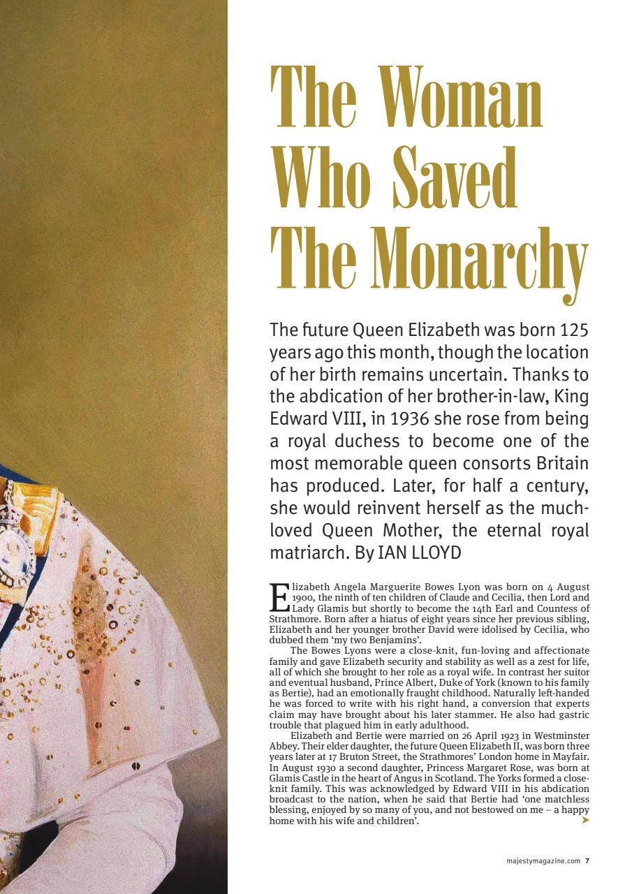 Majesty Magazine Preview Pages