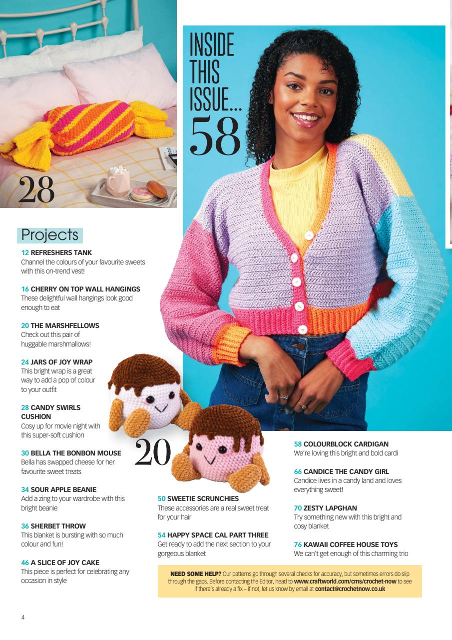 Crochet Now Magazine Preview Pages
