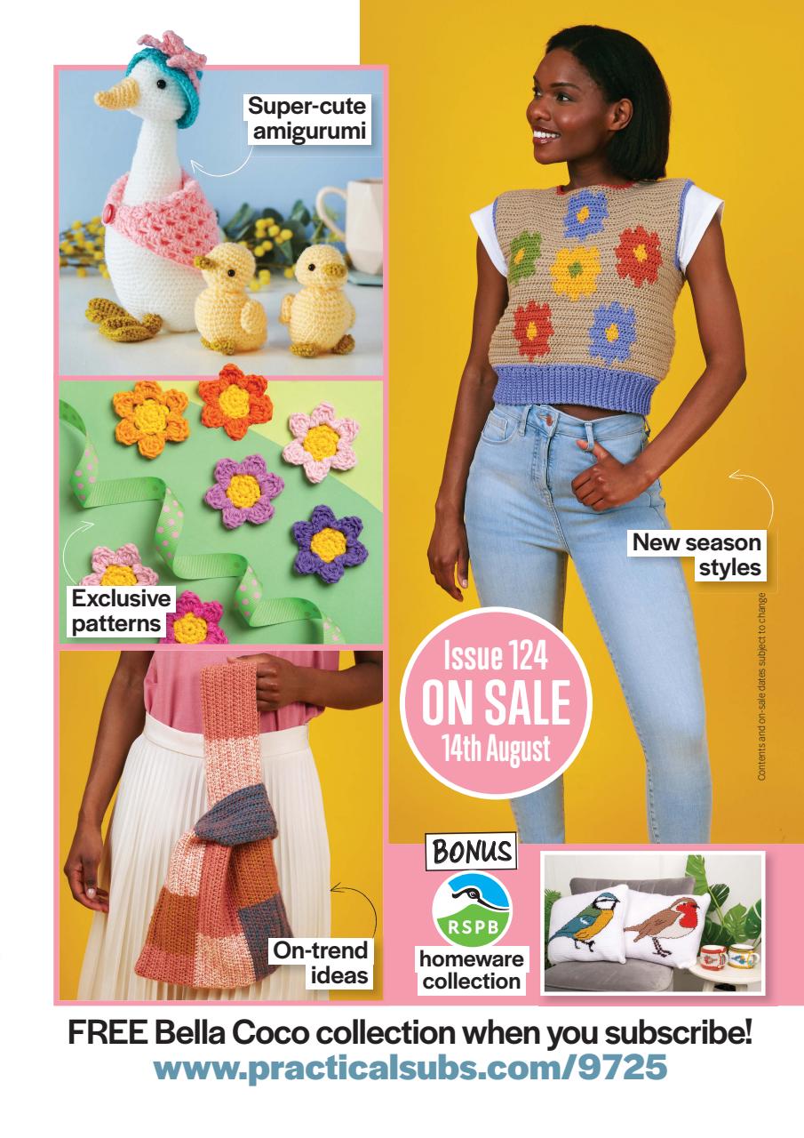Crochet Now Magazine Preview Pages