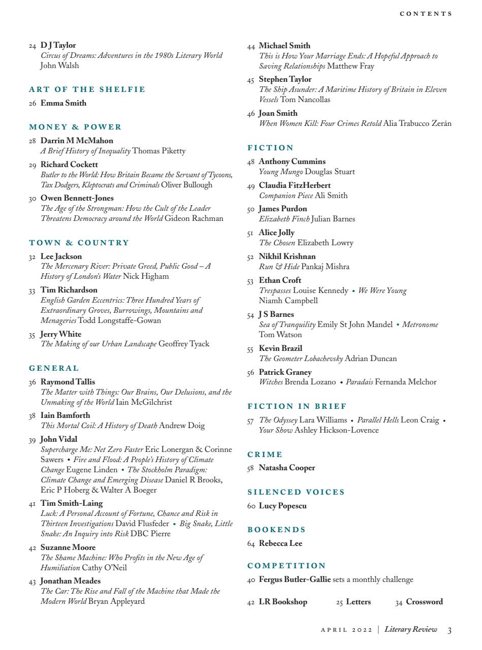 Literary Review Preview Pages