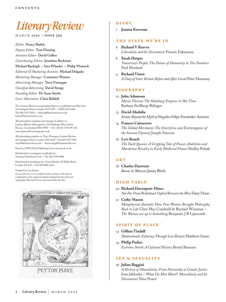 Literary Review Preview Pages