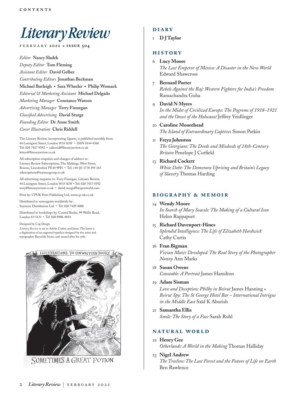 Literary Review Preview Pages