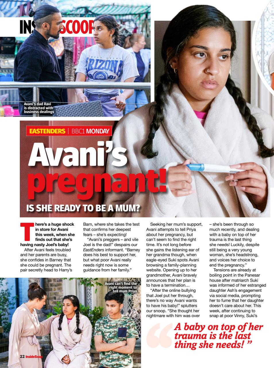 Inside Soap Preview Pages