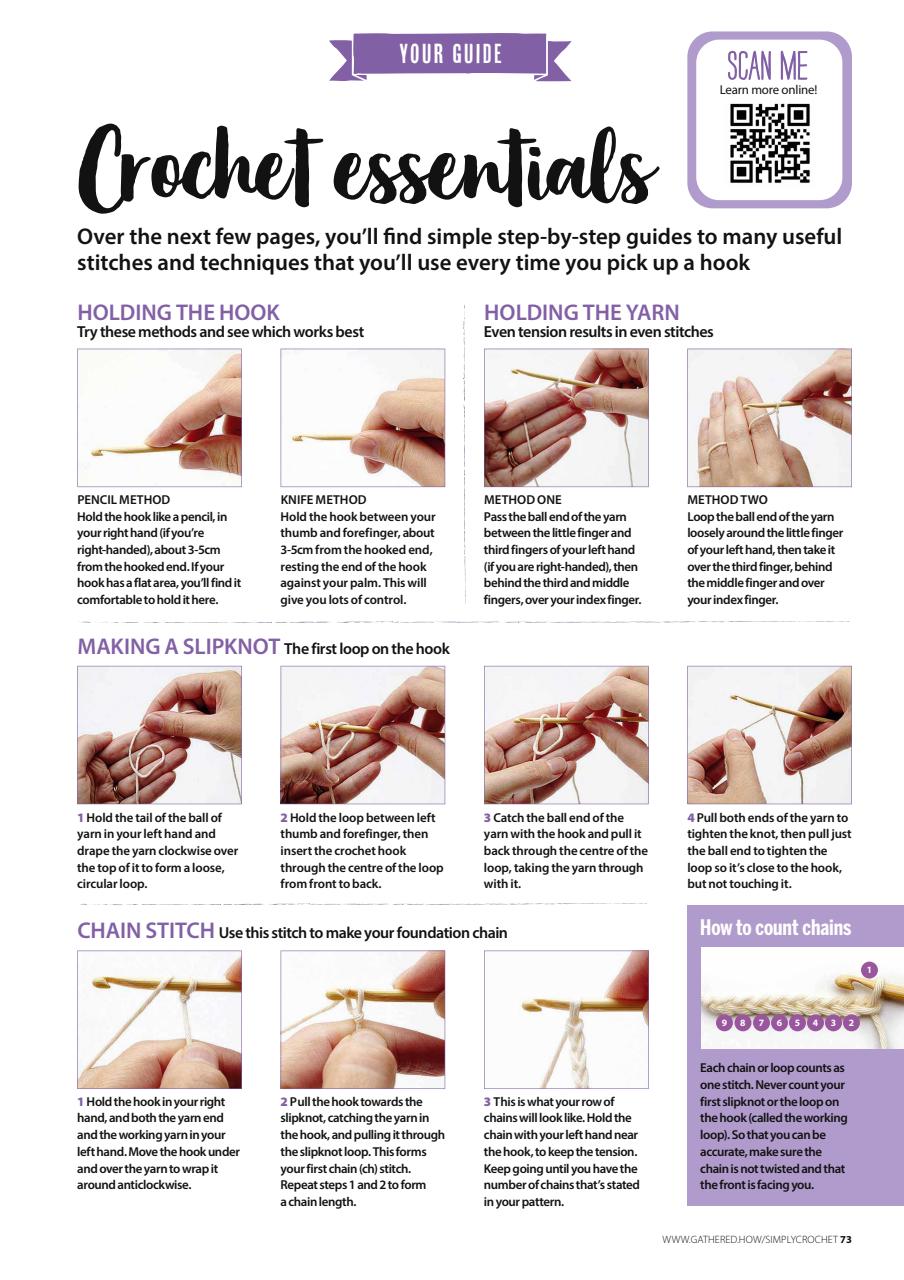 Simply Crochet Preview Pages