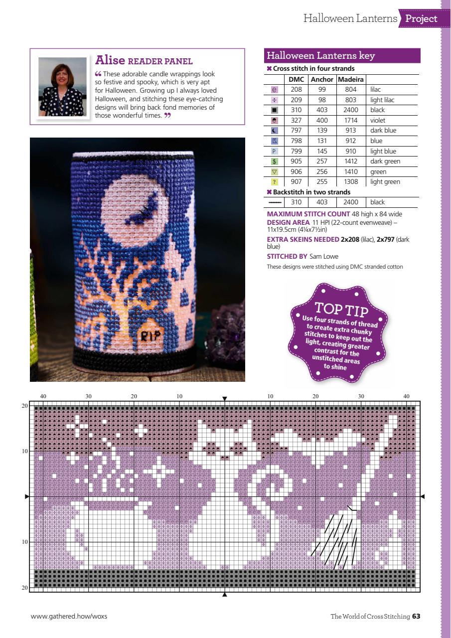 The World of Cross Stitching Preview Pages