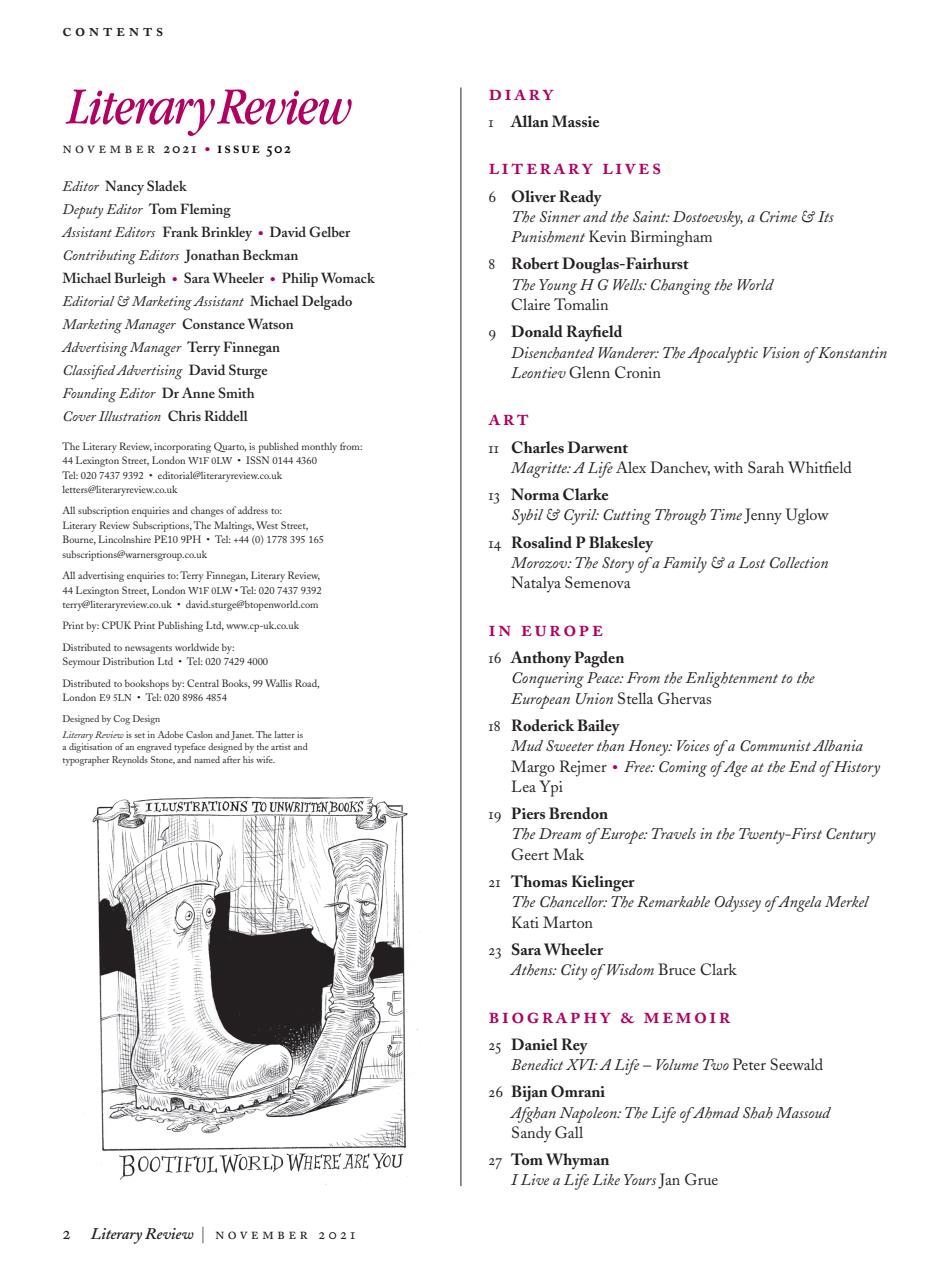Literary Review Preview Pages