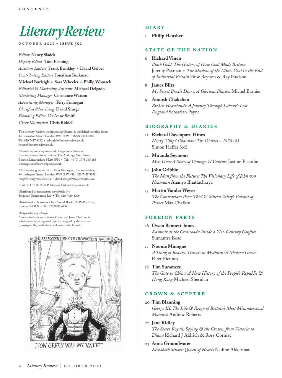 Literary Review Preview Pages