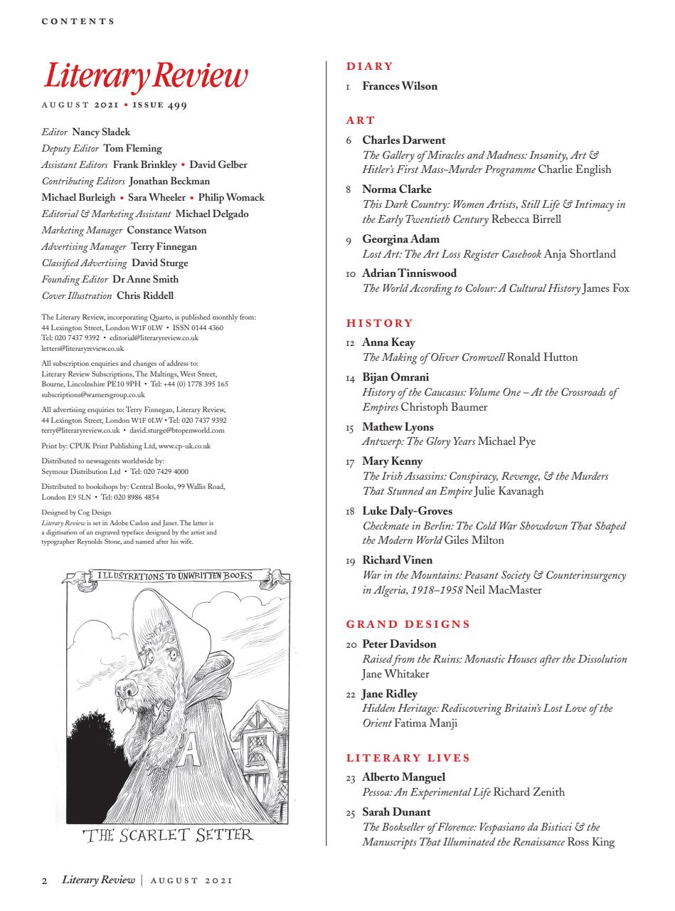 Literary Review Preview Pages