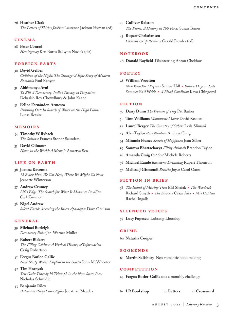 Literary Review Preview Pages