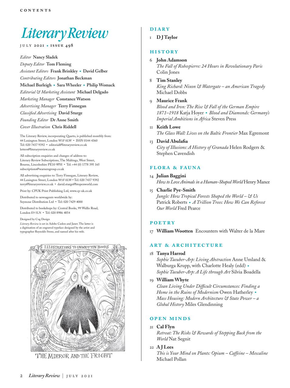 Literary Review Preview Pages