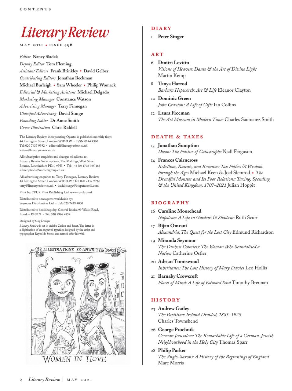 Literary Review Preview Pages