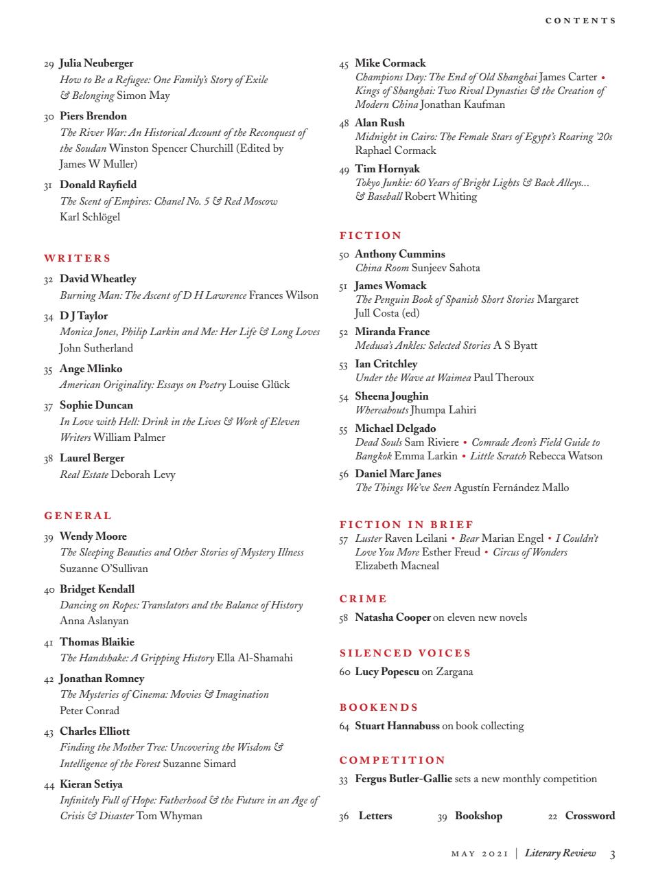 Literary Review Preview Pages