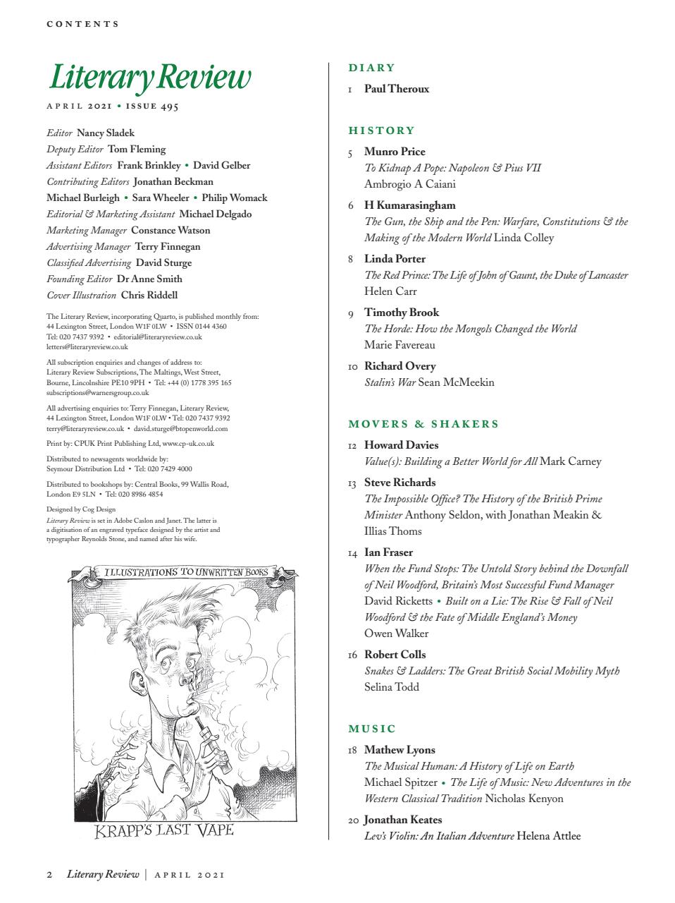 Literary Review Preview Pages
