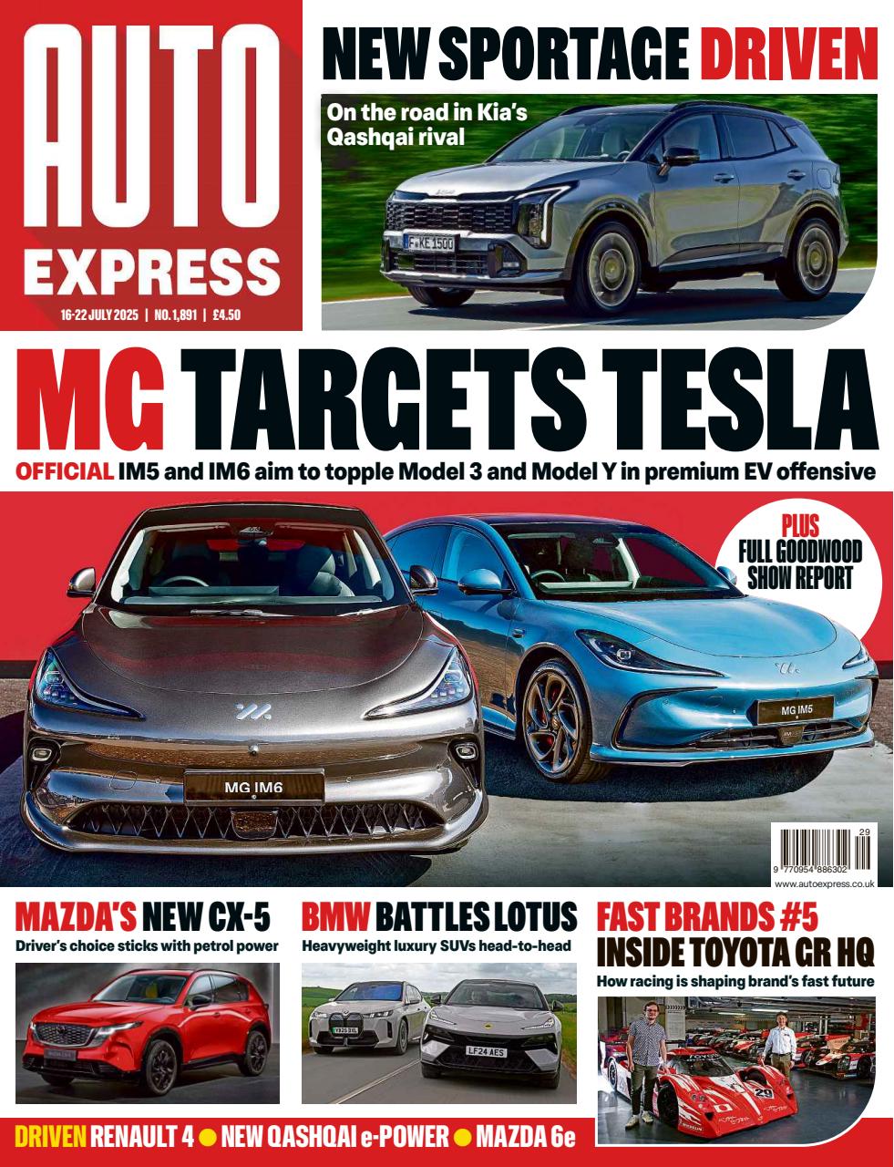 Auto Express Preview Pages