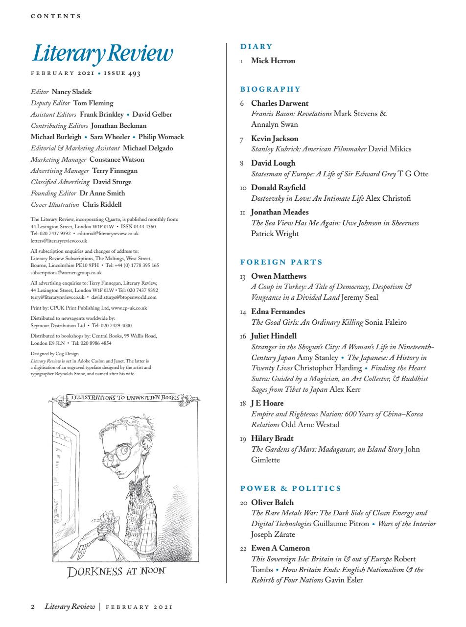 Literary Review Preview Pages