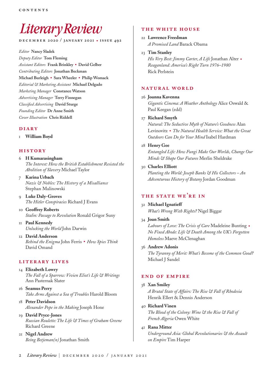 Literary Review Preview Pages