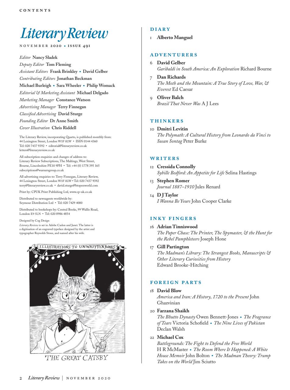Literary Review Preview Pages
